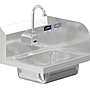 COMAL 30 HANDSINK WITH WALL SENSOR FAUCET END SPLASH RIGHT