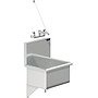 SERVICE SINK 20 X 15 W / WALL SERVICE FAUCET 