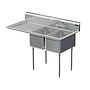 SABINE 2 COMP 15 X 24 L24 DRAINBOARD